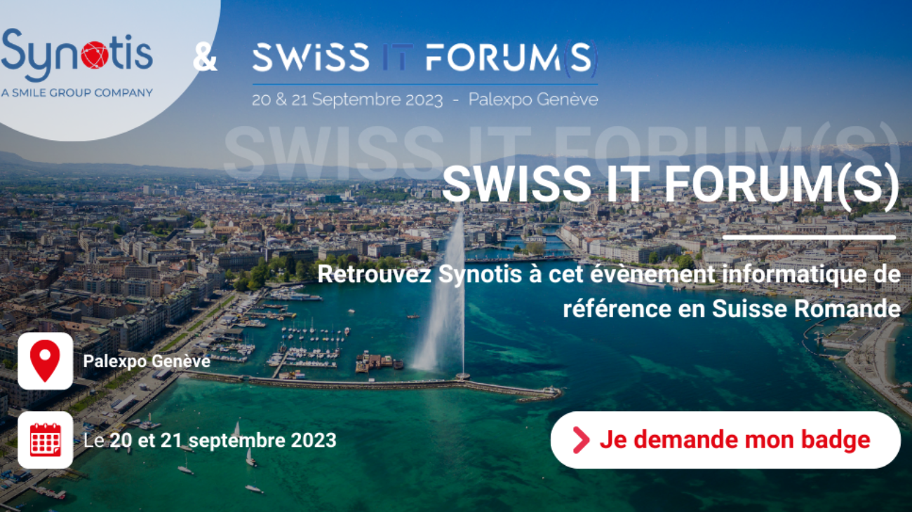 Synotis au Swiss IT Forums